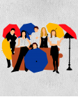 Kepurė Friends umbrella Kepurė Friends umbrella